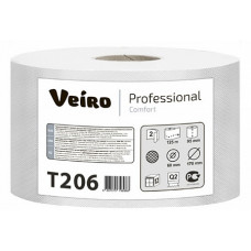 Туалетная бумага в средних рулонах Veiro Professional Comfort T206