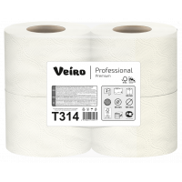 Туалетная бумага "Veiro Professional Premium" арт. T314 белая 2 сл. 160л. 4рул.