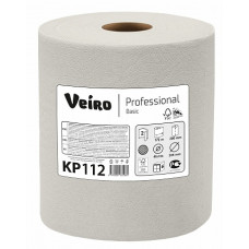 Полотенца бумажные в рулонах с центральной вытяжкой Veiro Professional Basic KP112