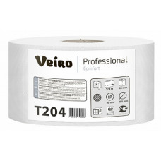 Туалетная бумага в средних рулонах Veiro Professional Comfort T204